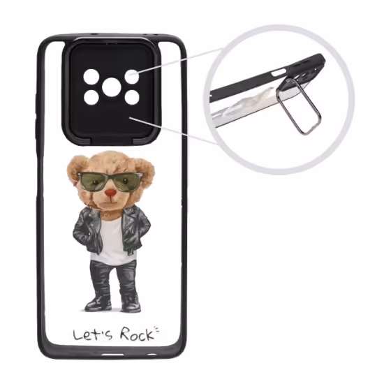 قاب گوشی پشت شفاف طرح دار محافظ لنزدار متال آیرون برای Xiaomi Poco X3 / Poco X3 Pro / Poco X3 NFC - کد 229