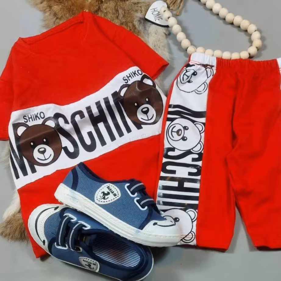 ست تیشرت شلوارک پسرانه