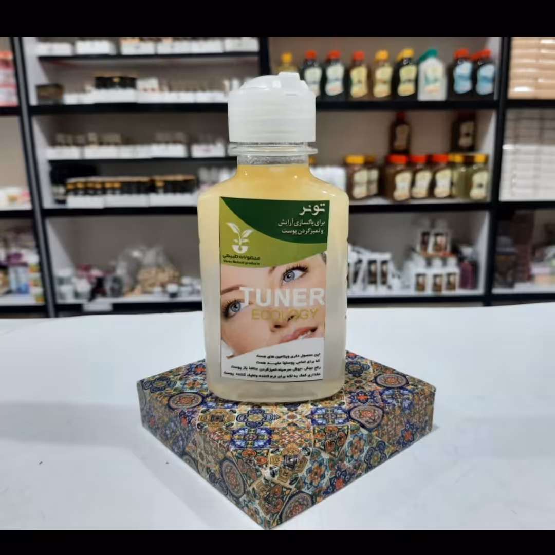تونر  صورت پاک کننده عالی نرم کننده فوق العاده پوست صورت رفع جوش و جوش سرسیاه مناسب انواع پوست