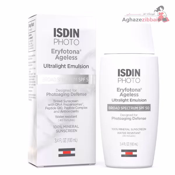 ضدآفتاب رنگی Eryfotona Ageless ایزدین رنگ لایت