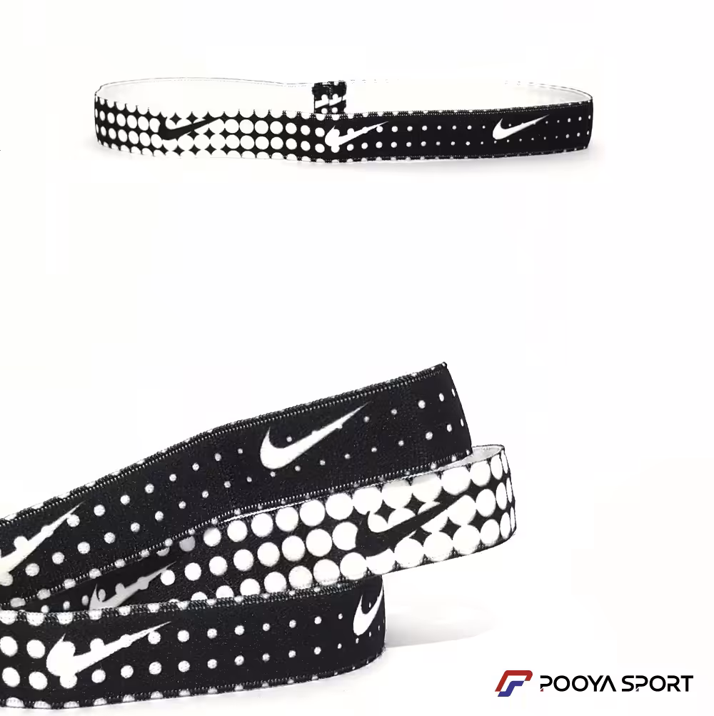 تل مو ورزشی کشی نایک NIKE سفید سیاه