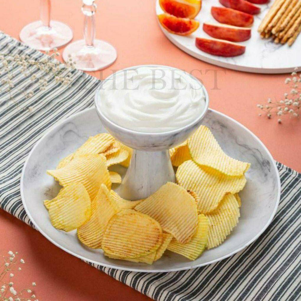 ظرف چیپس خوری دو طبقه