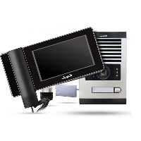 پکیج کامل یکواحدی آیفون تصویری 7 اینچ الکتروپیک مدل 996 مشکی