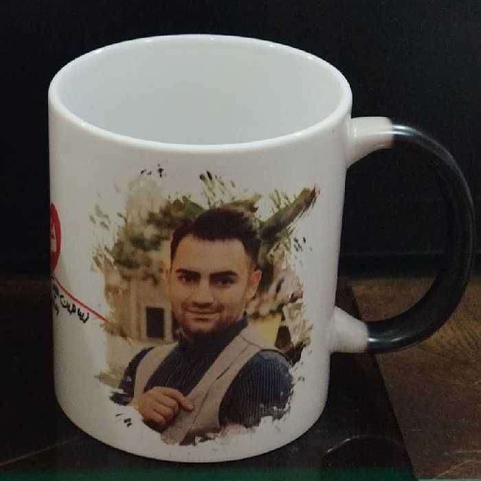 چاپ عکس دلخواه شما روی لیوان حرارتی 