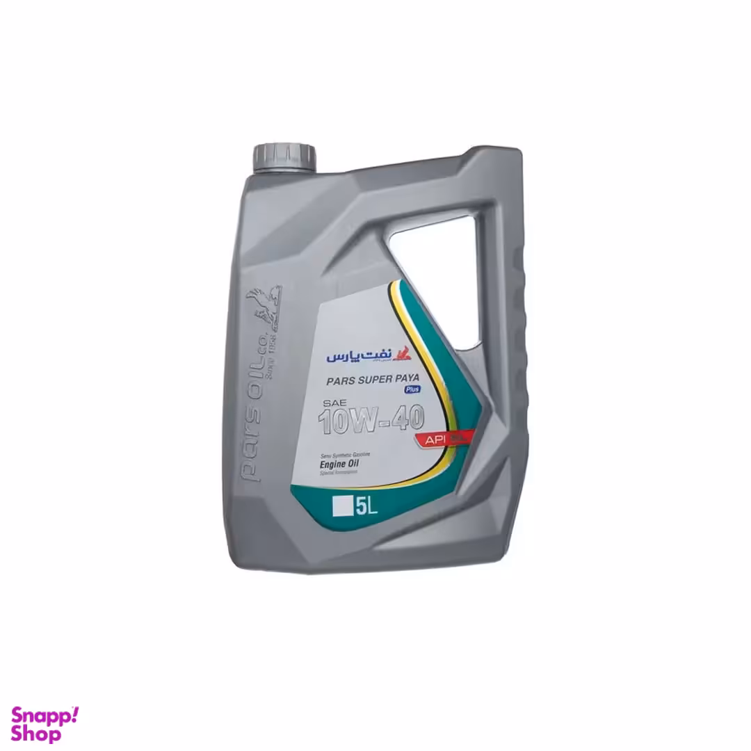 روغن موتور خودرو نفت پارس مدل سوپرپایا پلاس 10w40 حجم 5 ليتر