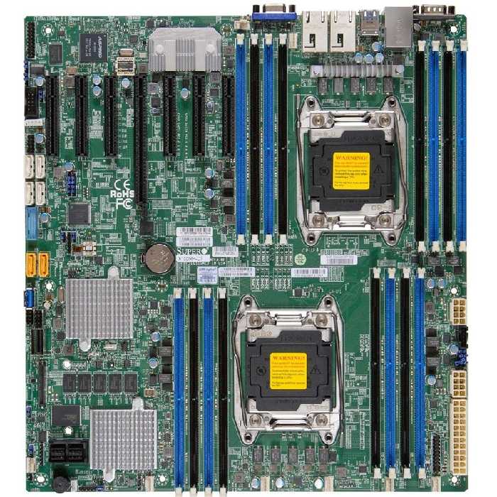 مادربرد سرور  سوپر میکرو مدل MBD-X10DRH-C-B