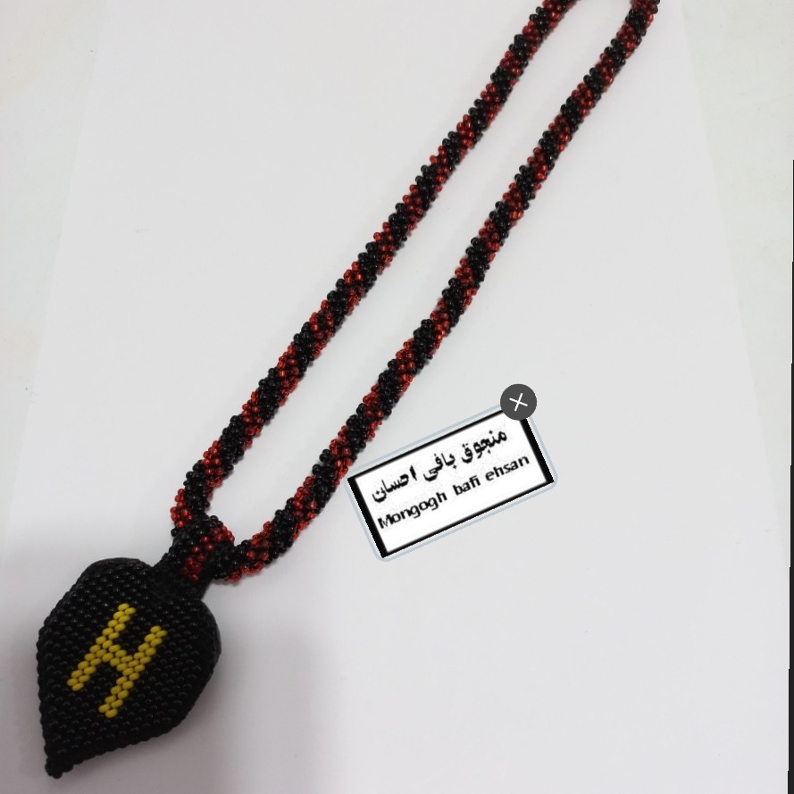 گردنبند دو رنگه H