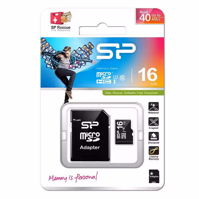 کارت حافظه 16 گیگابایت microSDHC سیلیکون پاور Elite