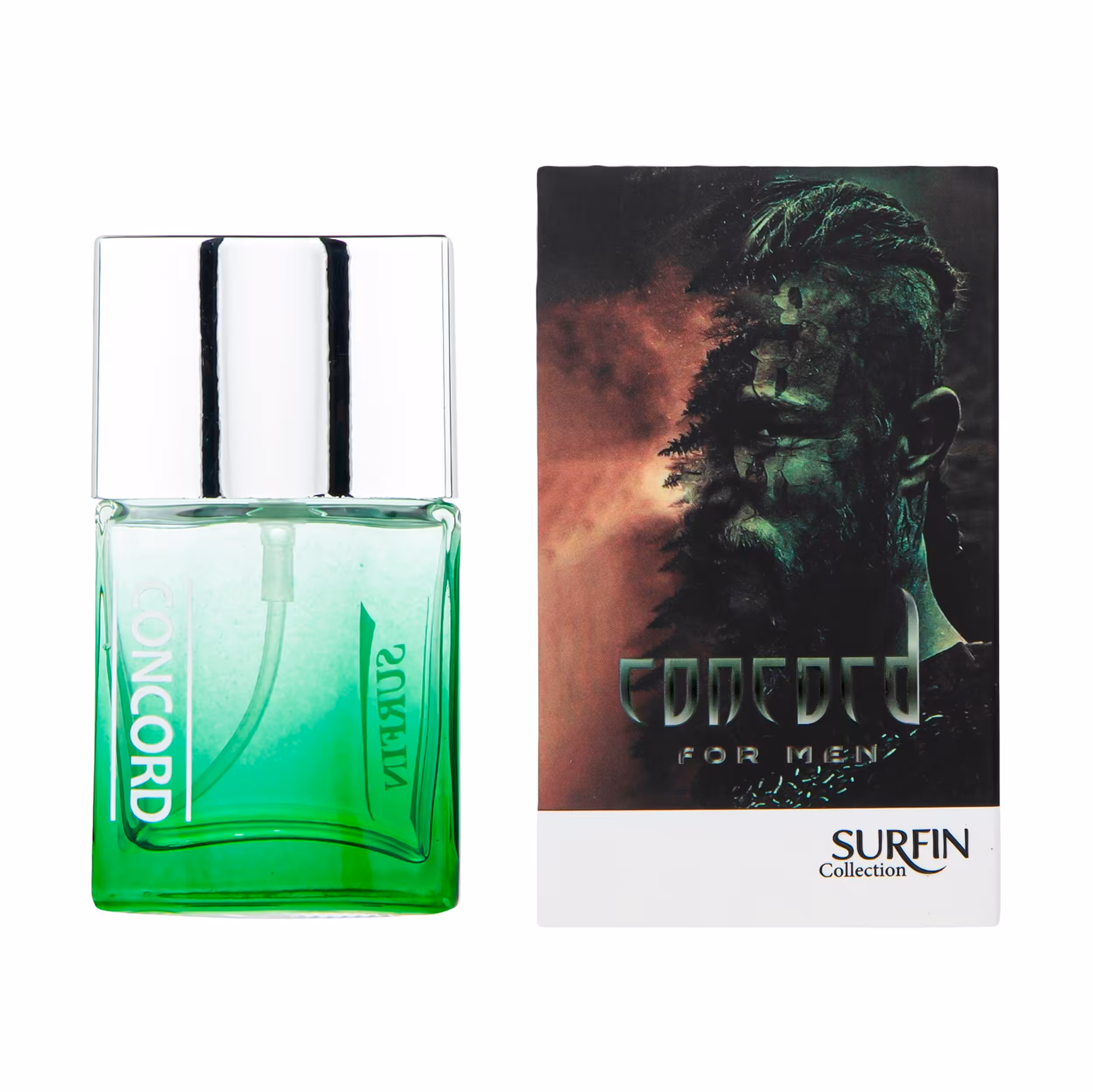 ادکلن مردانه سورفین مدل Concord(رایحه اینوکتوس Invictus)(30میل)