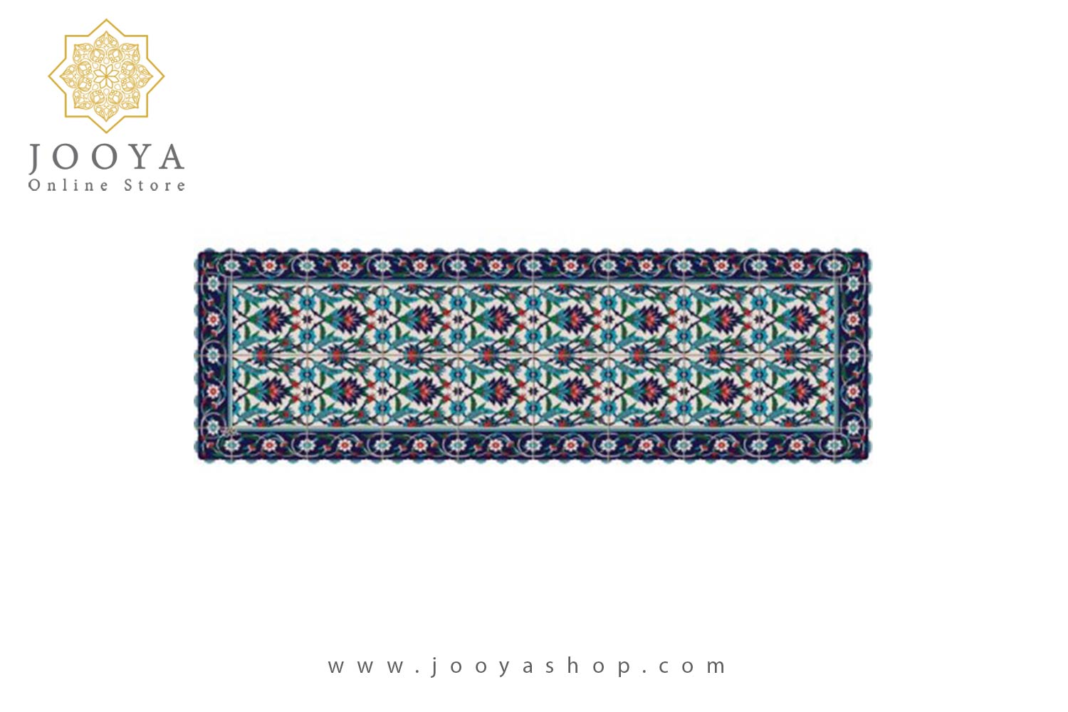 رانر مخمل کاشی ترنج