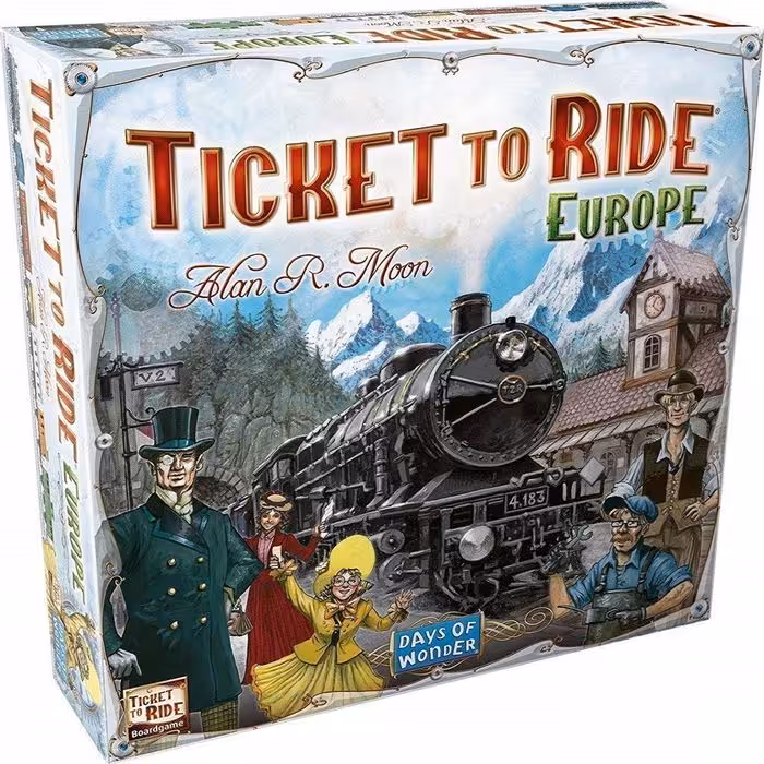 بازی فکری طرح Ticket To Ride Europe (آسیا ادیشن)