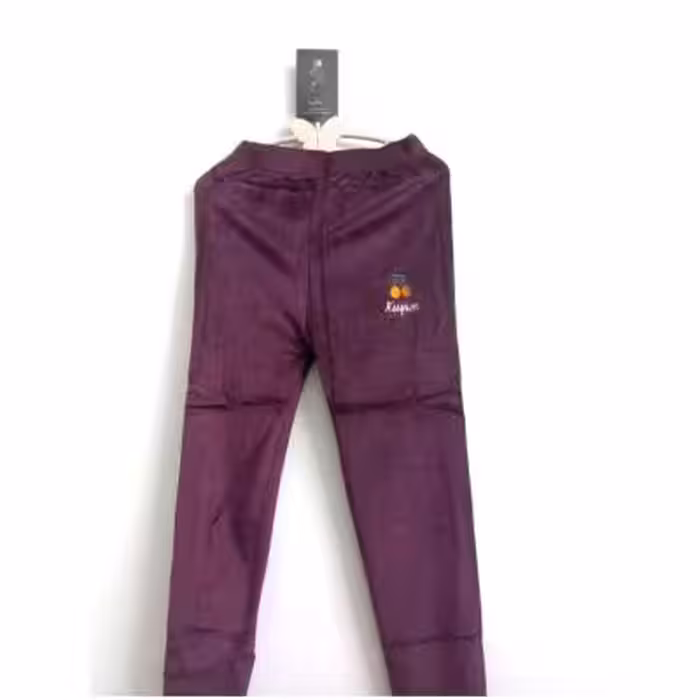 شلوار مخمل دخترانه و پسرانه شلوار قد50سانت تا80سانت وارداتی مخمل