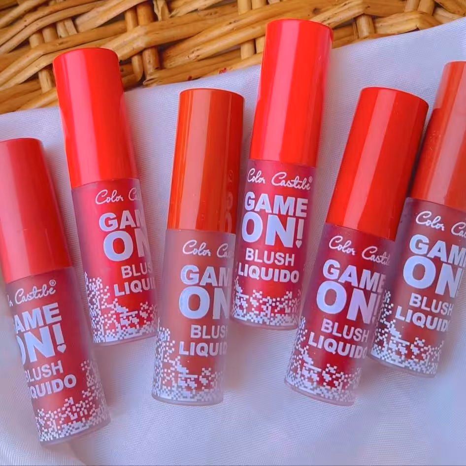 رژگونه مایع پددار اورجینال color castle