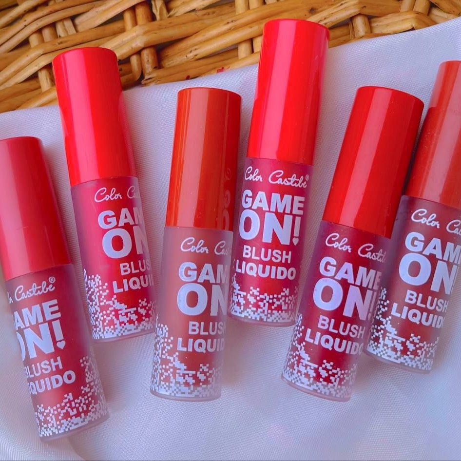 رژگونه مایع پددار اورجینال color castle