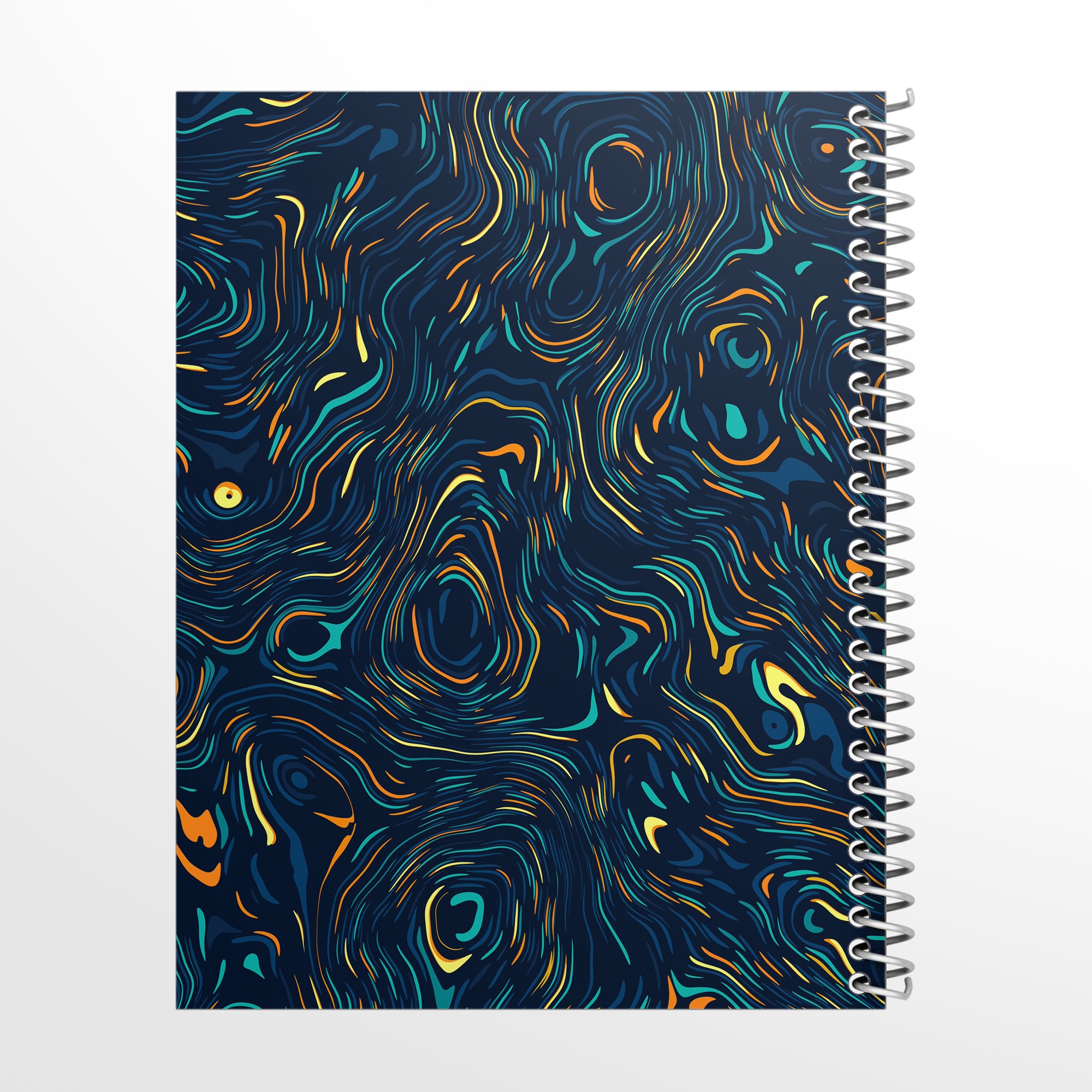 	 دفتر شطرنجی 100 برگ مدل کهکشان