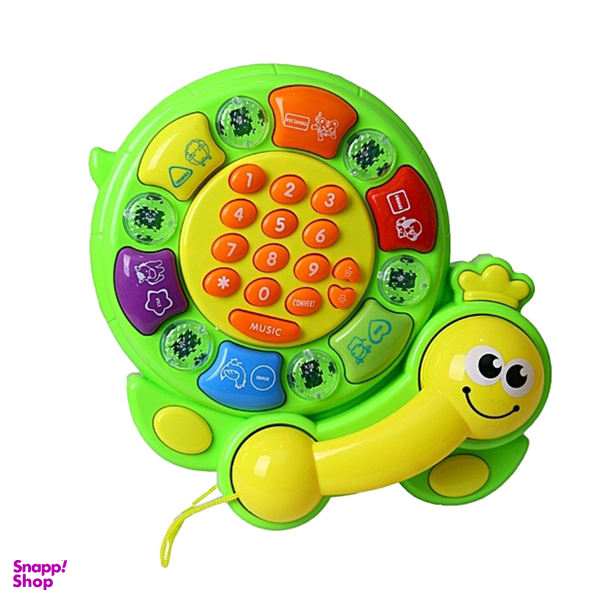 بازی آموزشی تلفن طرح لاکپشت مدل Doctor tortoise