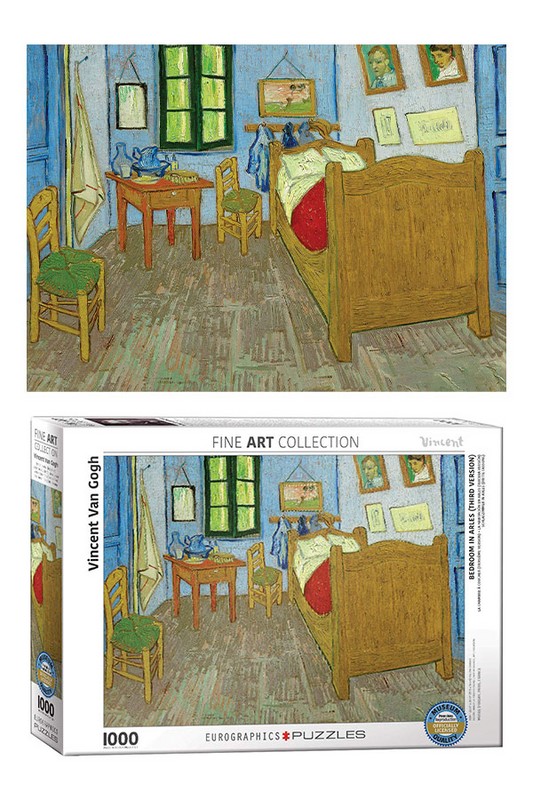 پازل Bedroom in Arles 6000 0838 1000 pcs