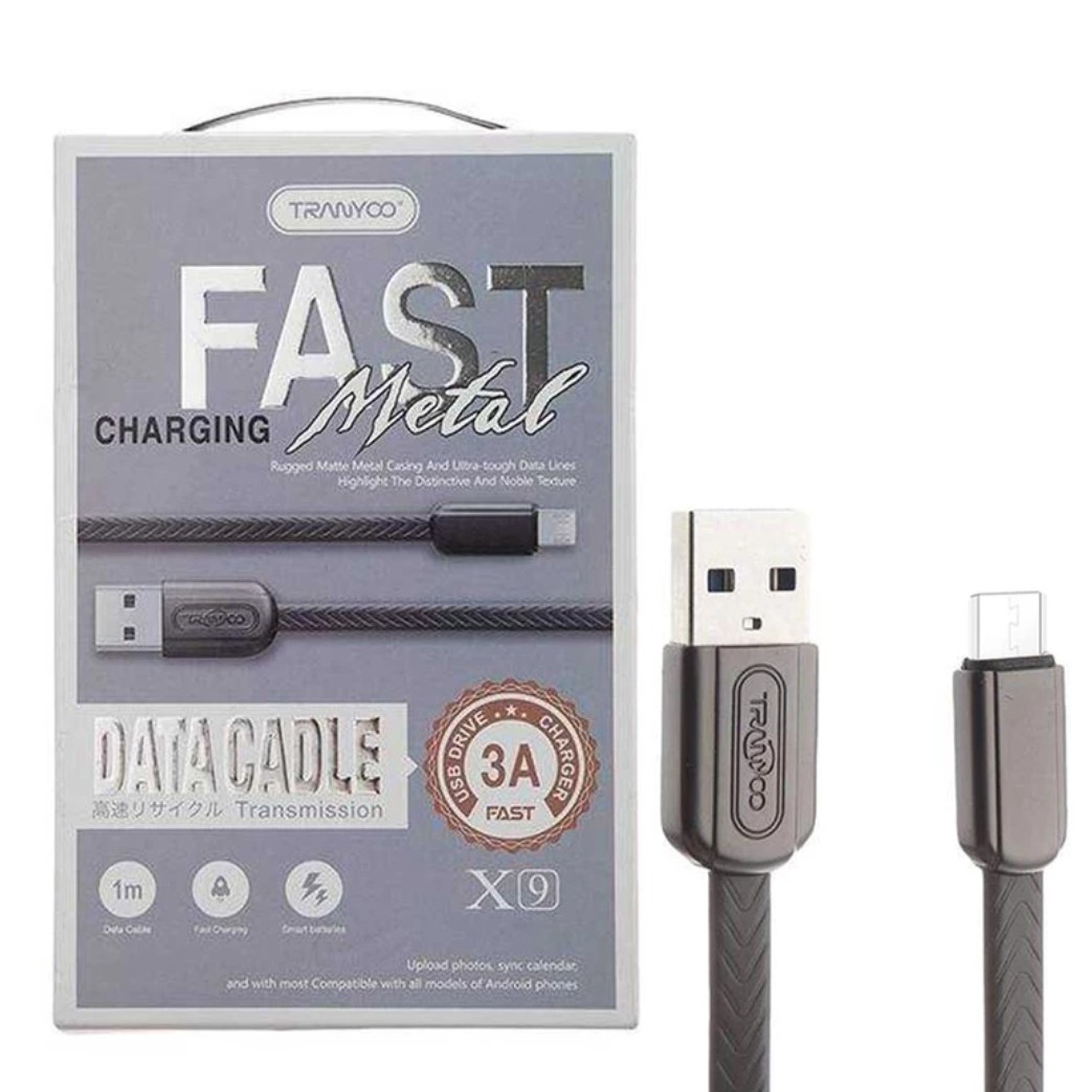 کابل شارژ ترانیو اندروید میکرو x9-v