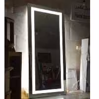 آیینه بک لایت سند ابعاد 160 در 60 دیواری نور سفید نصب با فیتینگ