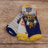 پک 3 جفتی جوراب نخی بچگانه طرح Paw patrol  برند nickelodeon آلمان  