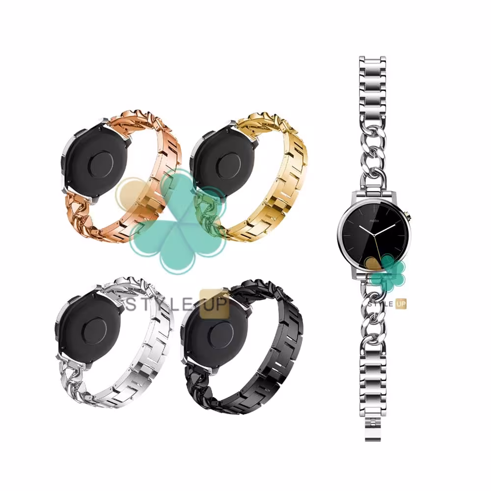 بند فلزی ساعت موتورولا Moto 360 2nd 42mm مدل EverSnows