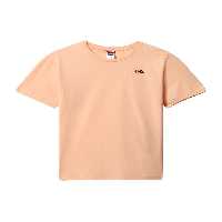 تی شرت نارنجی زنانه رز گنبدی ساده The North Face
