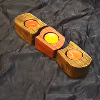 جاشمعی های تمام چوب