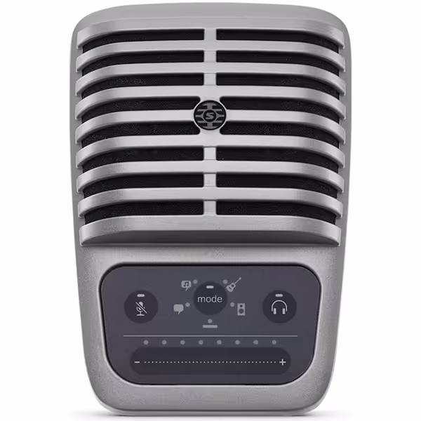 شور میکروفون حرفه ای مدل MOTIV MV51 Digital Large-Diaphragm Condenser نقره ای - Hiapple.ir