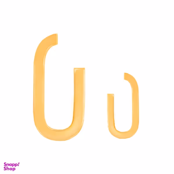 گوشواره طلا 18 عیار زنانه سانا گالری کد 1220D9144