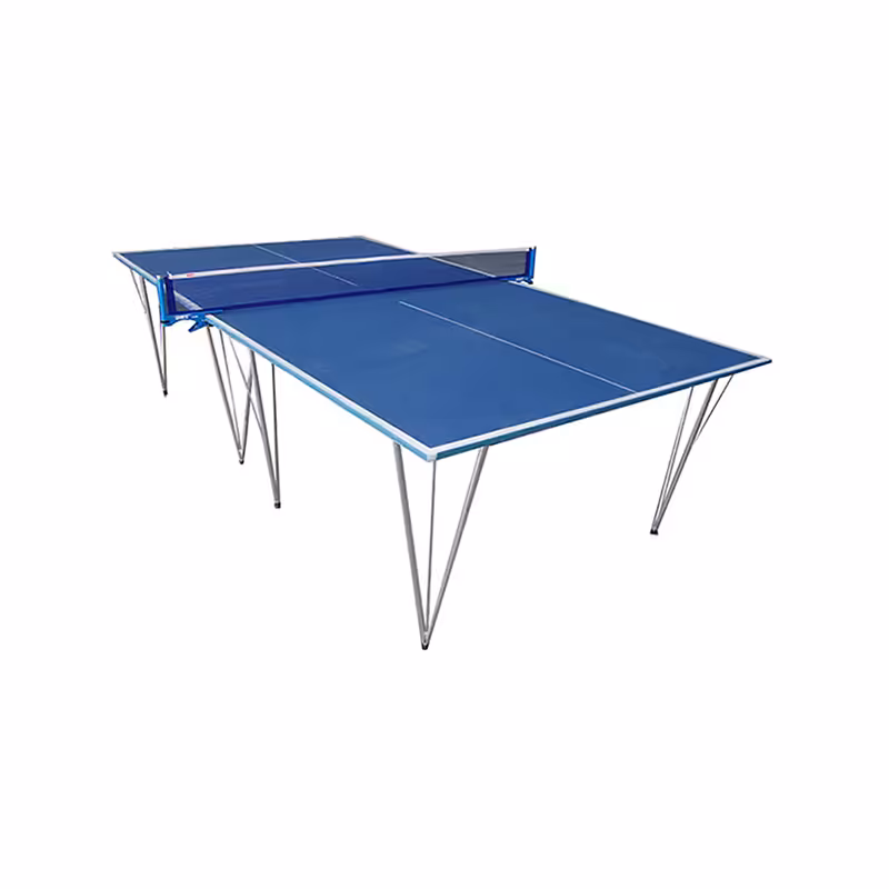 میز پینگ پنگ 8 چرخ تاشو نئوپان مدل T101