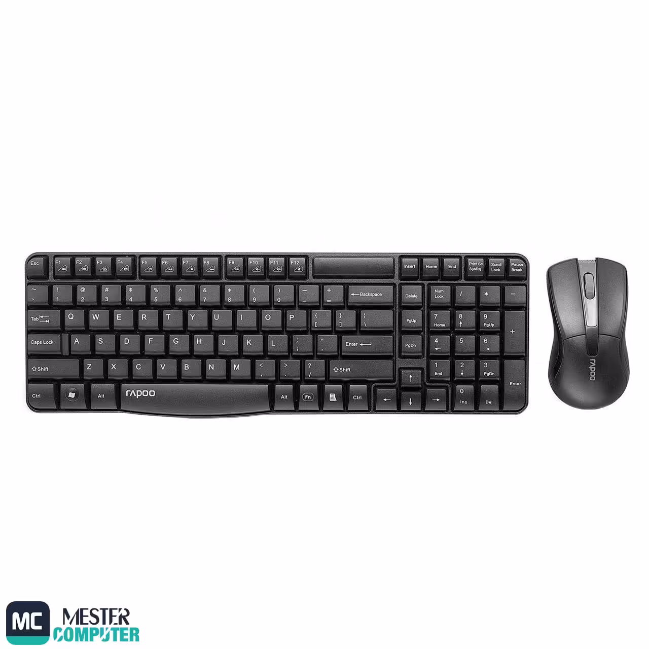قیمت و خرید کیبورد و ماوس بی سیم رپو مدل X1800S | مستر کامپیوتر | آسوده خرید کنید