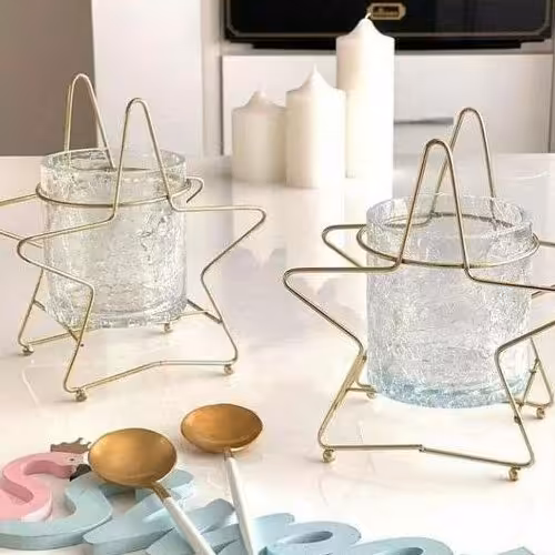 جاقاشقی طرح  ستاره پروانه ، جنس ظرف شیشه ای، مدل شکسته