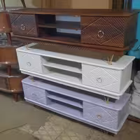میز تلویزیون شبستان مدل لوزی 