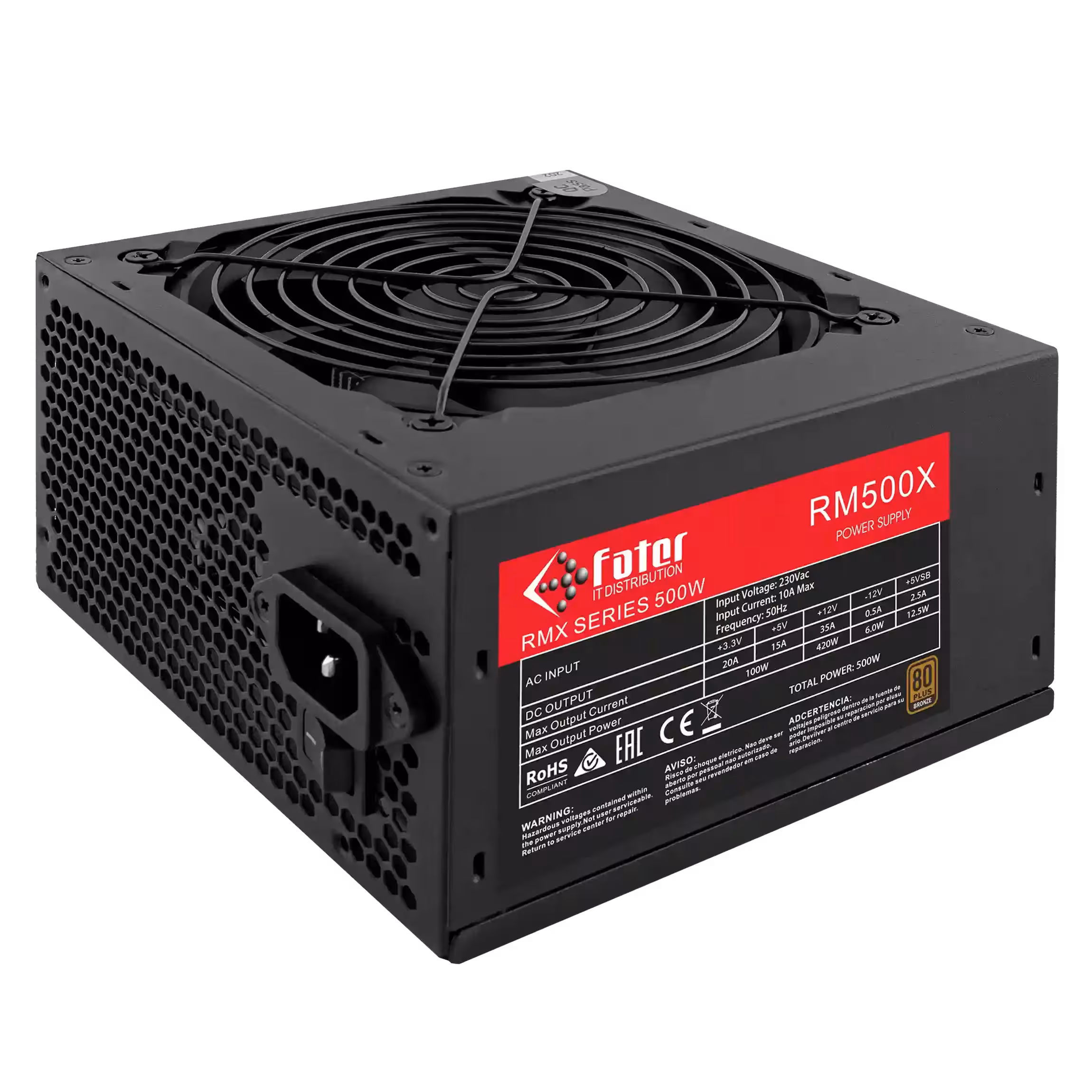 پاور کامپیوتر غیر ماژولار فاطر مدل RM500X