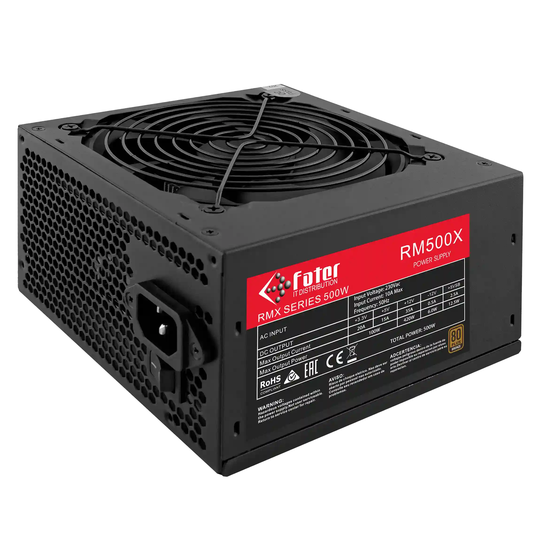 پاور کامپیوتر غیر ماژولار فاطر مدل RM500X