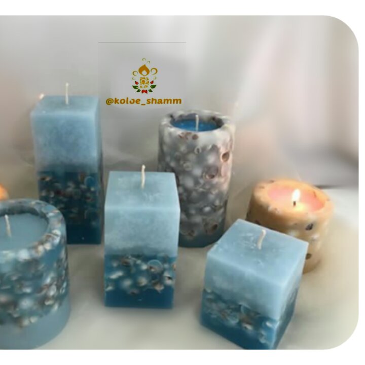 شمع های صدفی