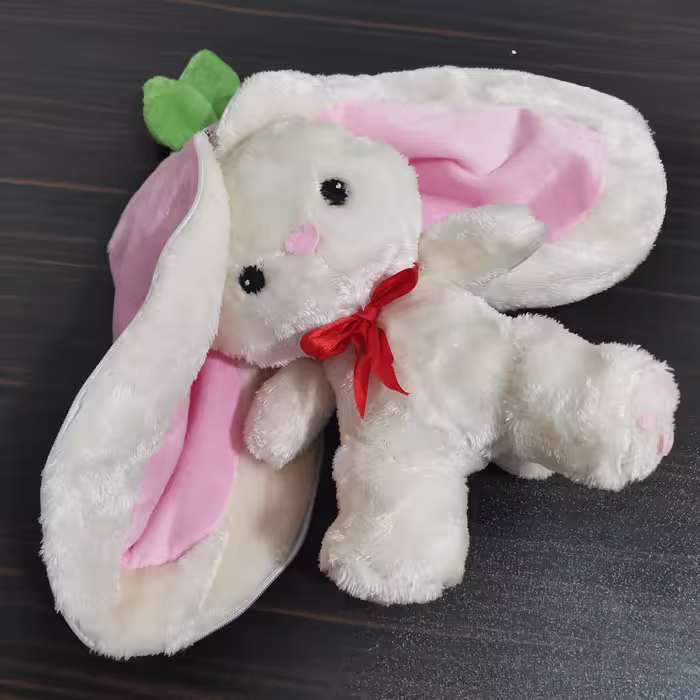 عروسک سوپرایز  زیپی خرگوش جذاب