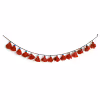 سردری ساده 120 سانتی مدل تک ردیف قرمز برند اسپند