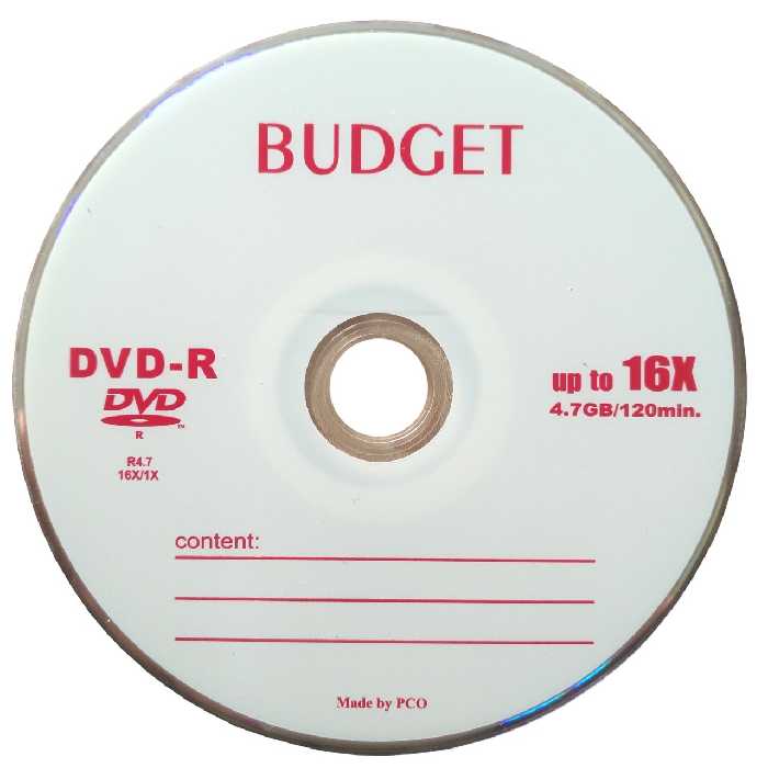 دی وی دی خام باجت کد 600 بسته 2 عددی