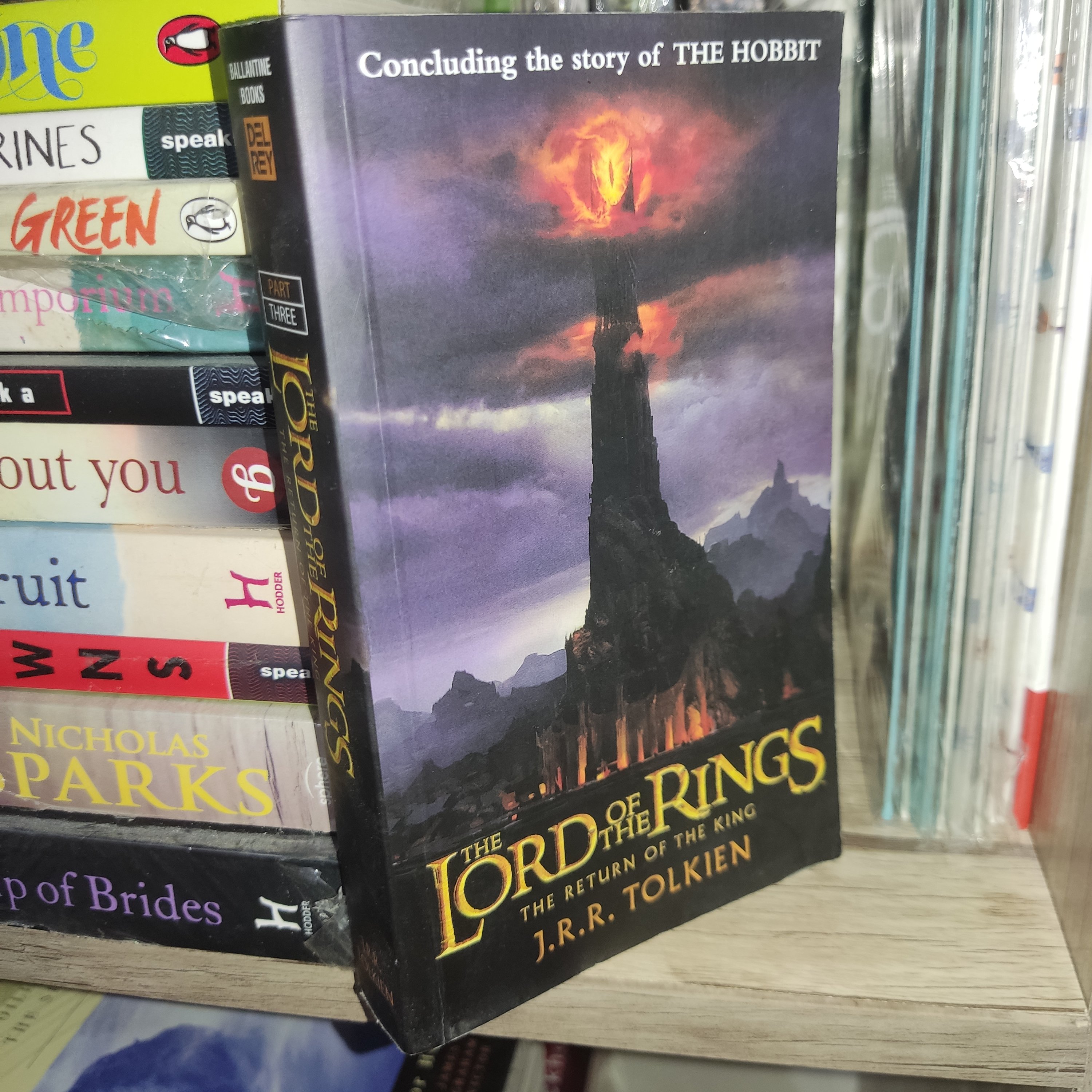 کتاب زبان اصلی The Lord of the Rings The Return of the Kingارباب حلقه ها جلد سوم