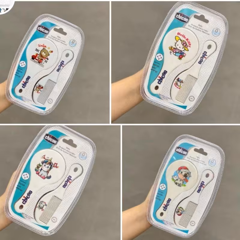 شانه و برس نوزادی چاپی 