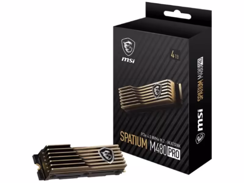 اس اس دی اینترنال ام اس آی NVMe M.2 2280 مدل Spatium M480 Pro ظرفیت 4 ترابایت