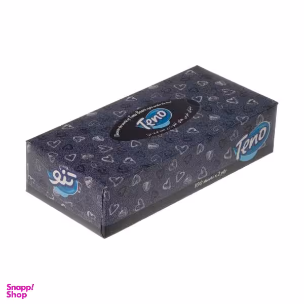 دستمال کاغذی 100 برگ تنو مدل a0055