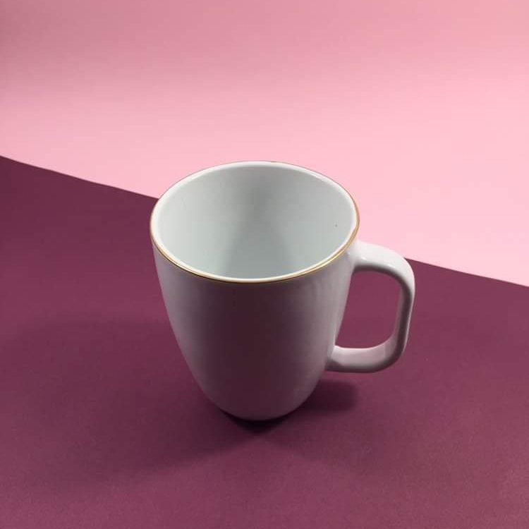 ماگ چینی لب طلایی با کیفیت