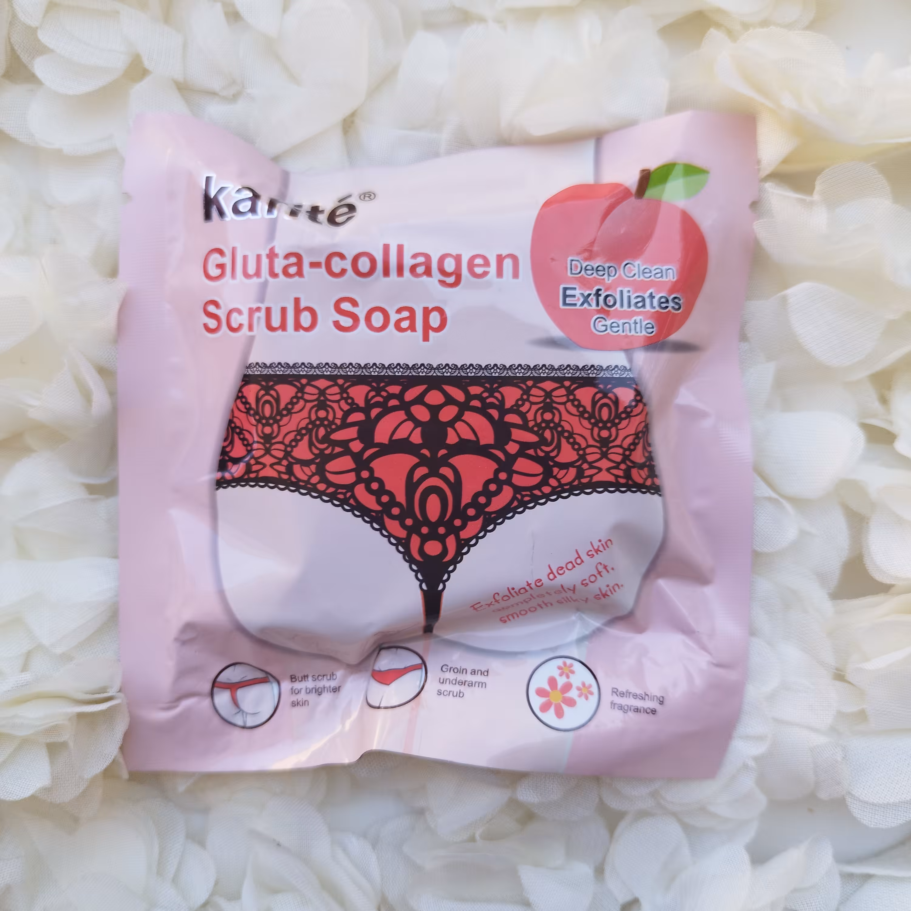 صابون اسکراب روشن وخوشبو کننده نواحی حساس کاریته