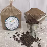 فلفل سیاه تند صد در صد خالص خانگی گلی 300 گرمی