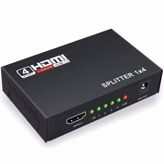 اسپلیتر 4 پورت HDMI کی نت پلاس مدل KP-SPHD1404