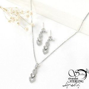 نیمست نقره قلبی