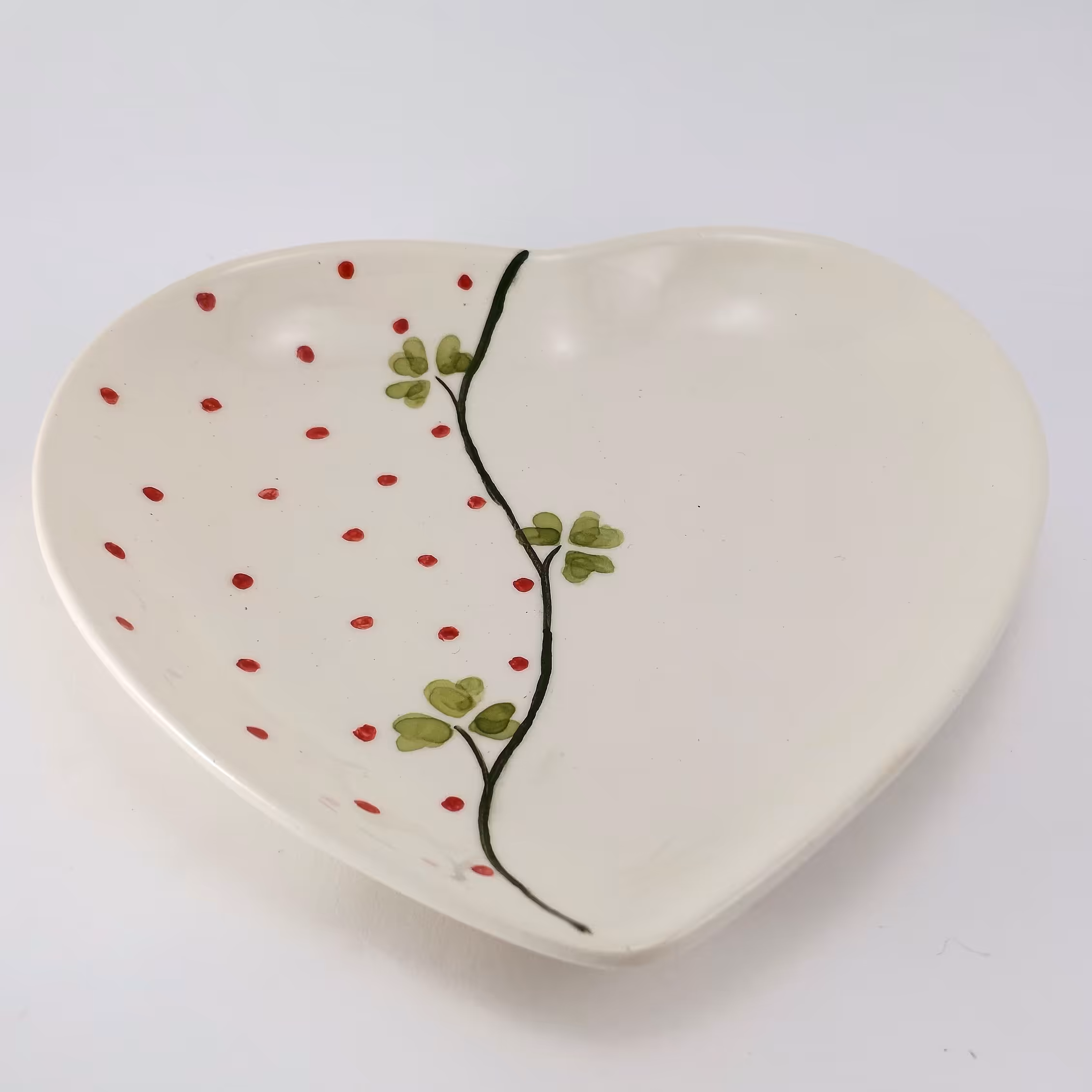 پیش دستی طرح شبدر سبز