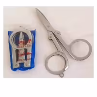 قیچی کوچک سفری مدل تاشو و ایمن مخصوص داخل کیف ومسافرتی جنس استیل